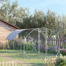 9.2' x 12.5' x 6.5' Walk-In Steel Chicken Coop & Small Animal Pen - Seasonal Overstock