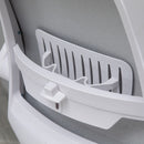 Office Chairs, Aurora Modern Grey Swivel Office Chair - Seasonal Overstock