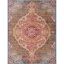 Area Rugs, Nirvana Boho Rust Area Rug by Mercury Splash - Seasonal Overstock