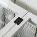 Pleasant Patch Small Animal Cage on Wheels - Coffee Brown - Seasonal Overstock