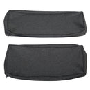 Wellington Shores 7pc Patio Sectional Replacement Cushion Covers - Grey - Seasonal Overstock