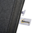 Wellington Shores 7pc Patio Sectional Replacement Cushion Covers - Grey - Seasonal Overstock