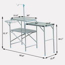 Camping Accessories, Outdoor Fold-up Camping Kitchen Table - Seasonal Overstock