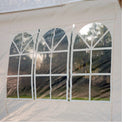 Canopy Tents, 10' x 28' Event Tent with Steel Frame and Windows - Seasonal Overstock