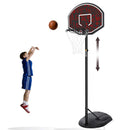 Youth 32” Portable Basketball System with 5.5ft -7.5ft Adjustable Height - Seasonal Overstock