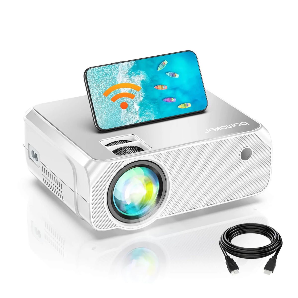 Open Box - Bomaker GC355 Projector - White