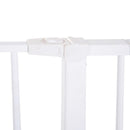 Pet Barriers, Pressure Fit Pet Barrier Adjustable Dog Gate for Doorways 29.9"-42.1" - White - Seasonal Overstock