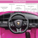 12V Kids Ride On Lamborghini SIAN with Parent Remote - Pink - Seasonal Overstock