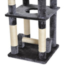 Cat Trees, 52" Multi Level Cat Tree - Dark Grey - Seasonal Overstock