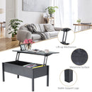 Coffee Tables, Micah 39" Lift-Top Coffee Table - Black - Seasonal Overstock