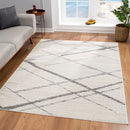 Area Rugs, Junction Grey Modern Area Rug by Mercury Splash - Seasonal Overstock