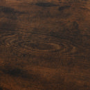 Petr Rustic Brown Industrial 3-Tier Bookshelf - Seasonal Overstock