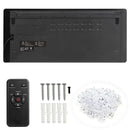 42" Ultra Thin Wall Mounted Electric Fireplace - Seasonal Overstock