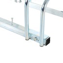 5 Bike Parking Rack - Silver - Seasonal Overstock
