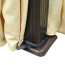 Aspen 14' x 12' Hard Top Patio Gazebo with Curtains and Netting - Seasonal Overstock