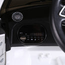 Ride On Toys, 6V Licensed Ride-On Car with Remote - Single Rider - White - Seasonal Overstock