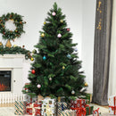 Christmas Trees, 5ft Artificial Green Pop-Up Christmas Tree - Seasonal Overstock
