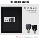 Digital Wall Safe 19" x 14" - Black - Seasonal Overstock