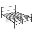 Graham Queen Size Metal Platform Bed - Seasonal Overstock
