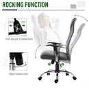 William Grey Mesh Back Adjustable Height Desk Chair - Seasonal Overstock