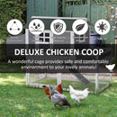 Coops & Hutches, Hinterland Acres 63" Chicken Coop Run & Planter - Grey - Seasonal Overstock