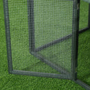 Pleasant Patch 84" Deluxe Chicken Coop - Green - Seasonal Overstock