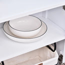 Accent Cabinets, Sina 31.5" White Sideboard Cabinet - Seasonal Overstock