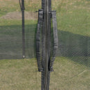 Trejan 10' x 10' Polycarbonate Hard Top Black Patio Gazebo - Seasonal Overstock