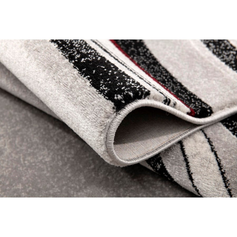 Area Rugs, Ripples Grey Area Rug by Vegas Contemporary - Seasonal Overstock