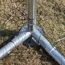 20' x 10' Steel Frame Walk-In Chicken Coop Run - Seasonal Overstock