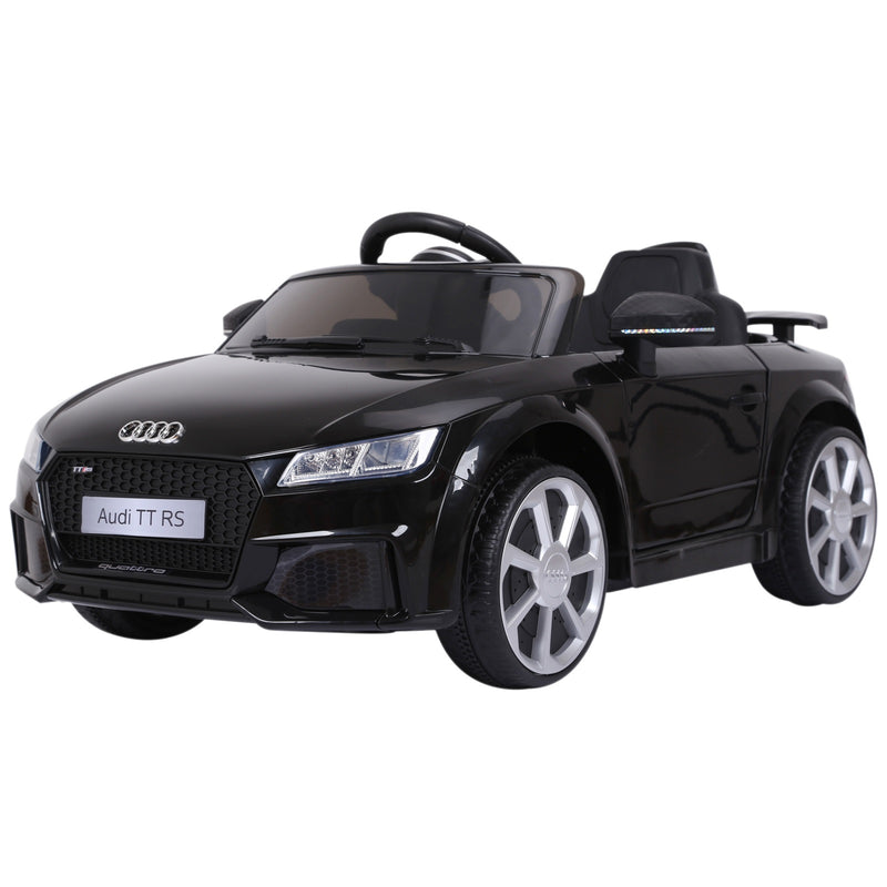 6V Licensed Ride-On Car with Remote - Single Rider - Black - Seasonal Overstock