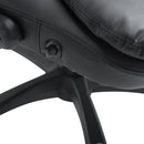 Xavi Luxury Executive Office Chair with Heated Vibration Massage - Black - Seasonal Overstock