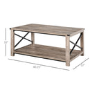 Jebb Industrial Style Coffee Table - Seasonal Overstock