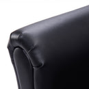 Kids Furniture, Kids Casa Kid Sized Sofa and Ottoman Set - Black - Seasonal Overstock