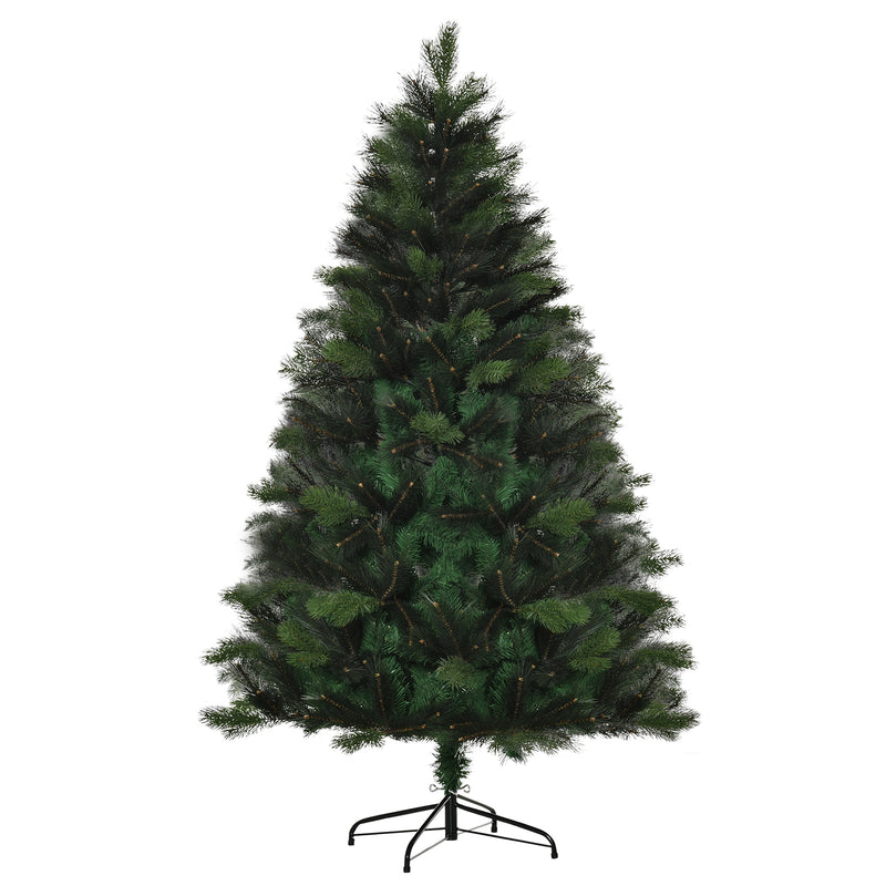6ft Artificial Pop-Up Green Christmas Tree - Seasonal Overstock