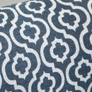 Aciano Blue Upholstered Slipper Accent Chair - Seasonal Overstock