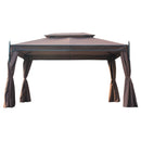 Axton 10' x 13' Two-Tiered Gazebo - Seasonal Overstock