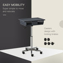 Desks, Bowen Mobile Desk with Adjustable Height - Seasonal Overstock