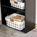 Caroline Computer Desk Bookshelf Combo - Black - Seasonal Overstock