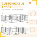 Heavy Duty 16-Panel Pet Playpen for Dogs - 39" Fencing Height