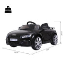 Ride On Toys, 6V Licensed Ride-On Car with Remote - Single Rider - Black - Seasonal Overstock