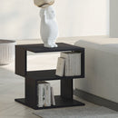Tristan 3-Tier End Table - Black - Seasonal Overstock