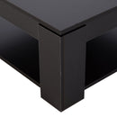 Weston Black Square Coffee Table - Seasonal Overstock
