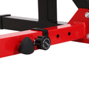 Home Fitness, Adjustable Height Squat Bench Press Dip Rack - Seasonal Overstock