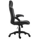 Office Chairs, Kiyo Gaming Chair in Grey Black - Seasonal Overstock