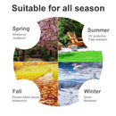 Large Waterproof Outdoor Furniture UV Protective Cover 96.5" x 65.7" x 26.4" - Grey - Seasonal Overstock