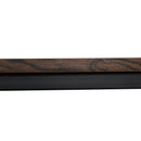 Petr Rustic Brown Industrial 3-Tier Bookshelf - Seasonal Overstock