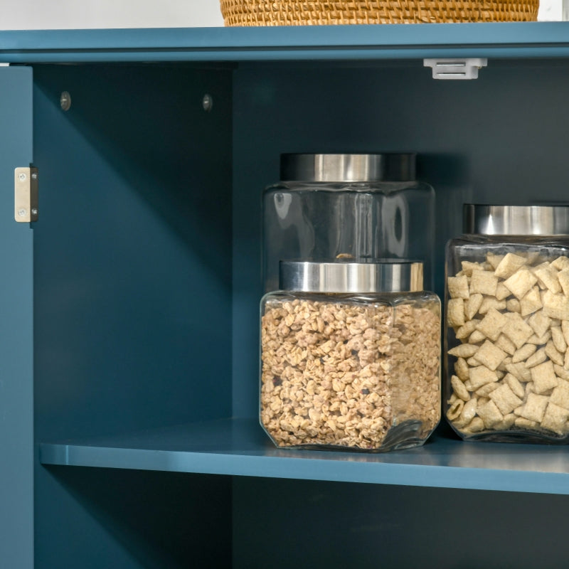 Pyper 2 Door Blue Accent Storage Cabinet - Seasonal Overstock