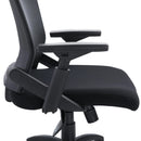 Office Chairs, Bence High Back Ergonomic Task Chair with Mesh Back - Black - Seasonal Overstock