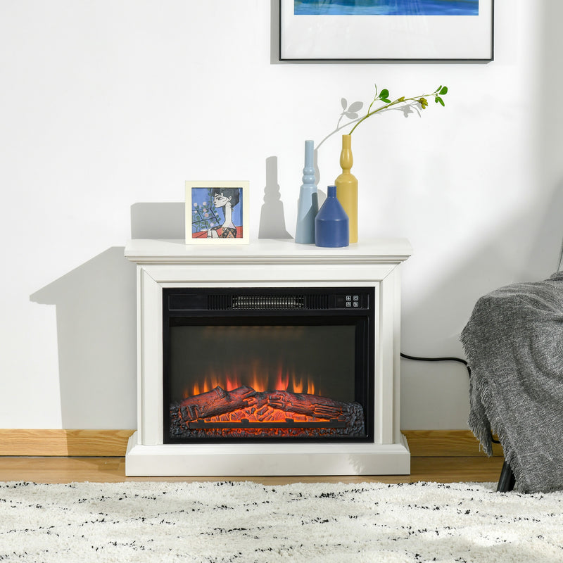 Reeghan 31" Electric Fireplace with 1400W Heater - Seasonal Overstock